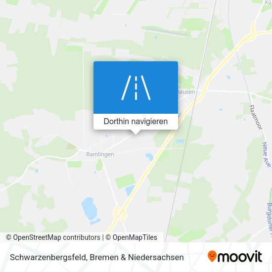 Schwarzenbergsfeld Karte