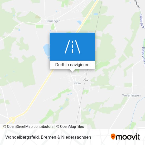 Wandelbergsfeld Karte