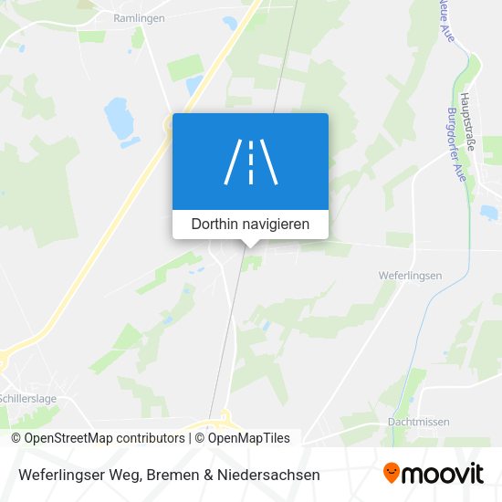 Weferlingser Weg Karte