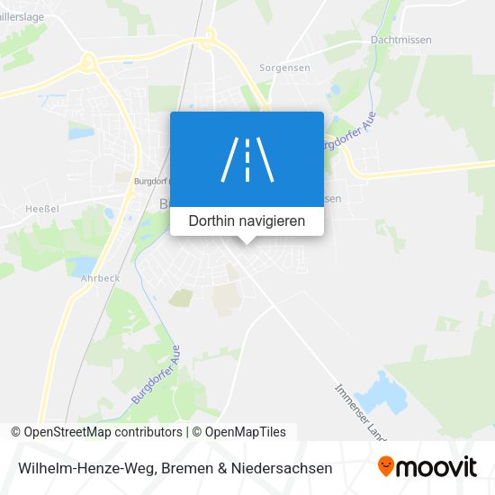 Wilhelm-Henze-Weg Karte