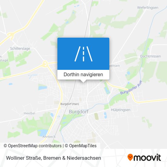 Wolliner Straße Karte