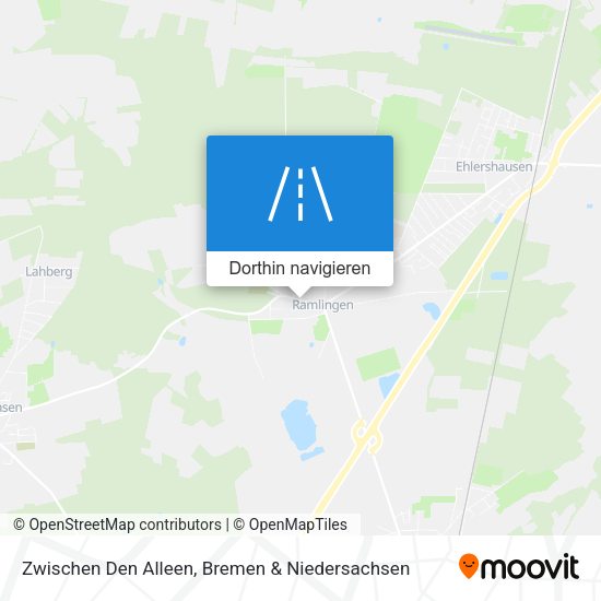 Zwischen Den Alleen Karte