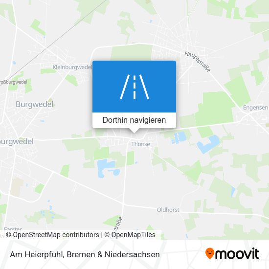 Am Heierpfuhl Karte