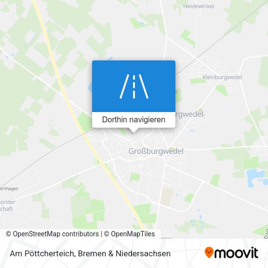 Am Pöttcherteich Karte