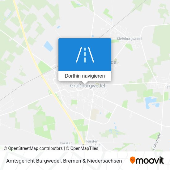 Amtsgericht Burgwedel Karte