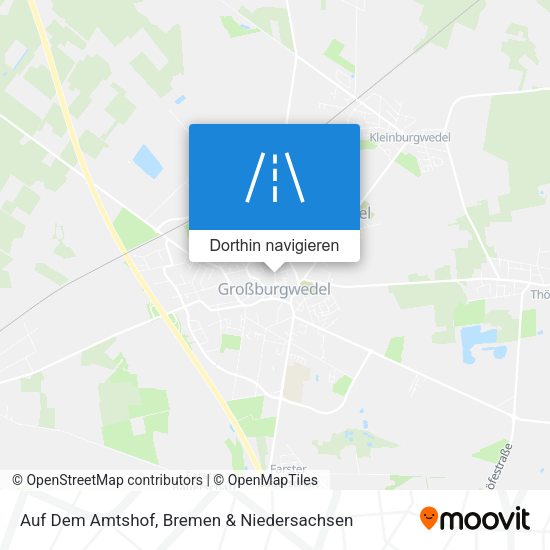 Auf Dem Amtshof Karte