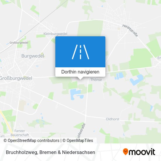 Bruchholzweg Karte