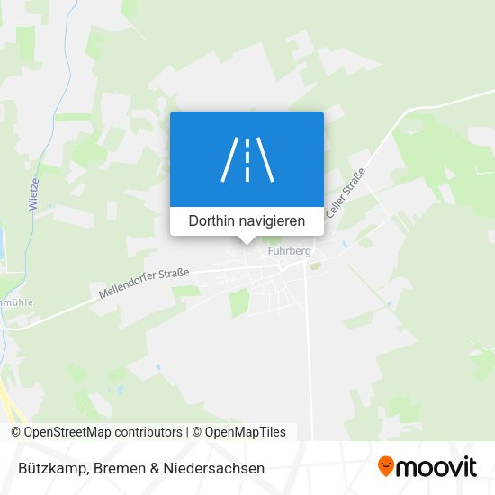 Bützkamp Karte