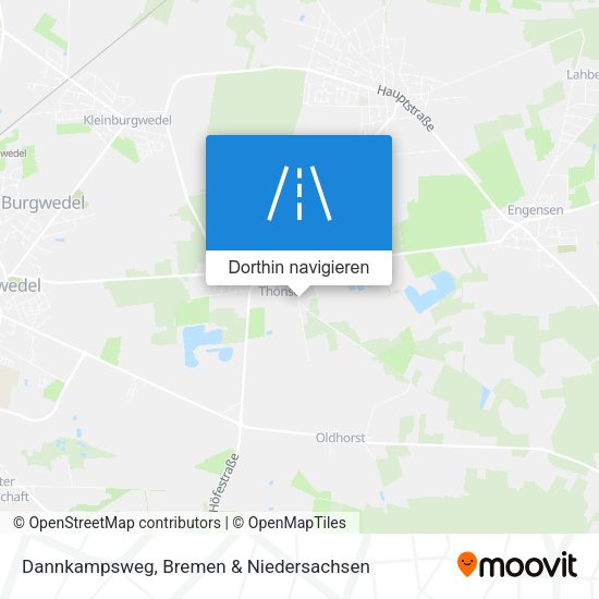 Dannkampsweg Karte