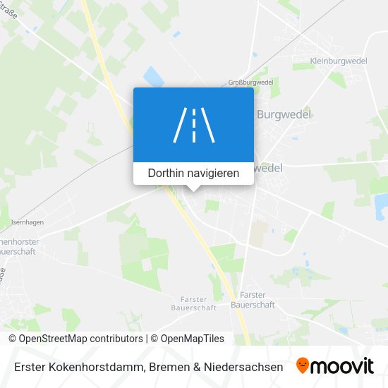 Erster Kokenhorstdamm Karte
