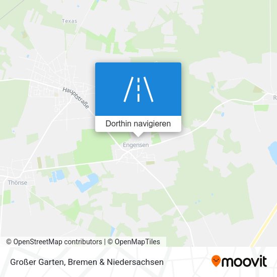 Großer Garten Karte