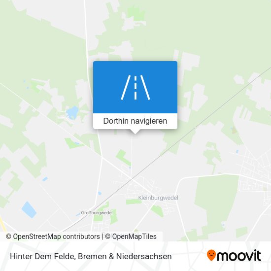 Hinter Dem Felde Karte