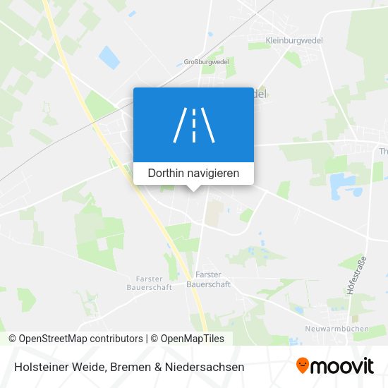 Holsteiner Weide Karte