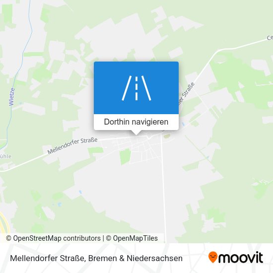 Mellendorfer Straße Karte