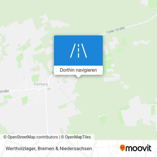 Wertholzlager Karte