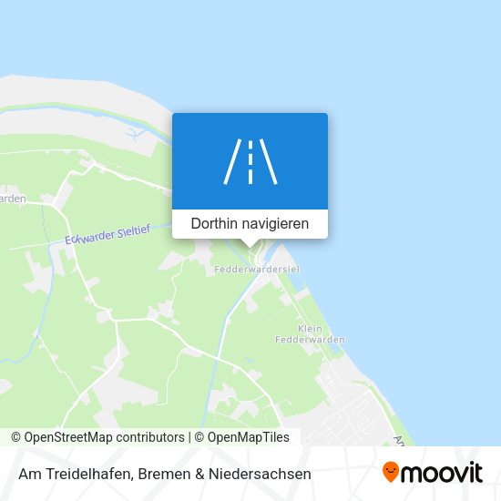 Am Treidelhafen Karte