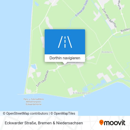 Eckwarder Straße Karte