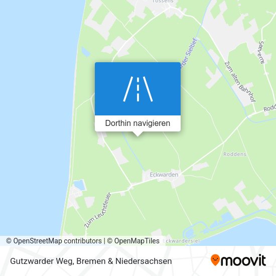 Gutzwarder Weg Karte
