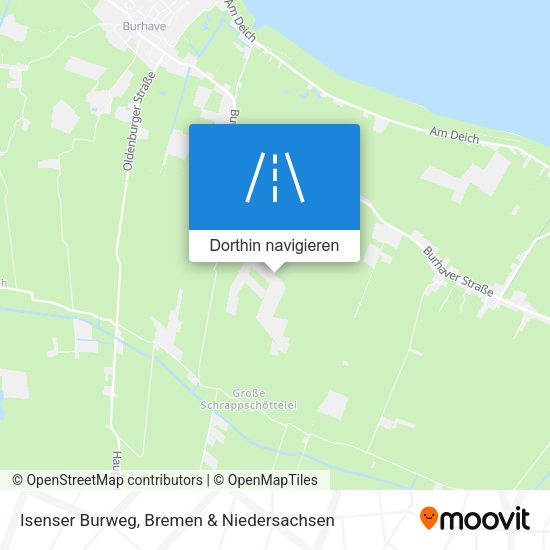 Isenser Burweg Karte