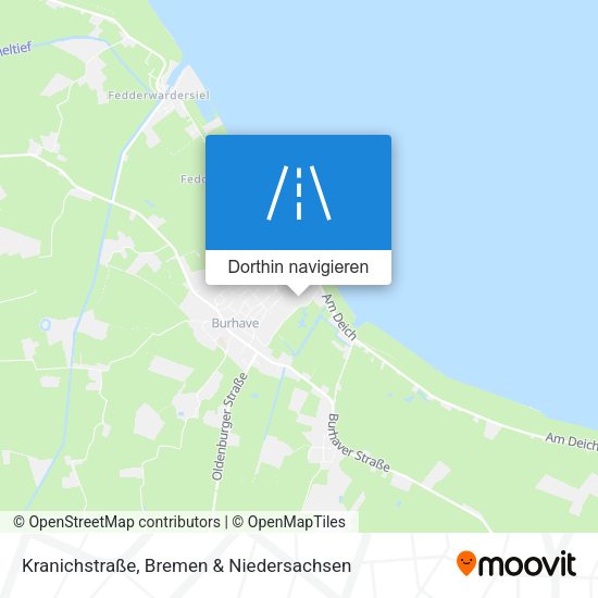 Kranichstraße Karte