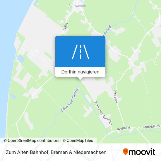 Zum Alten Bahnhof Karte