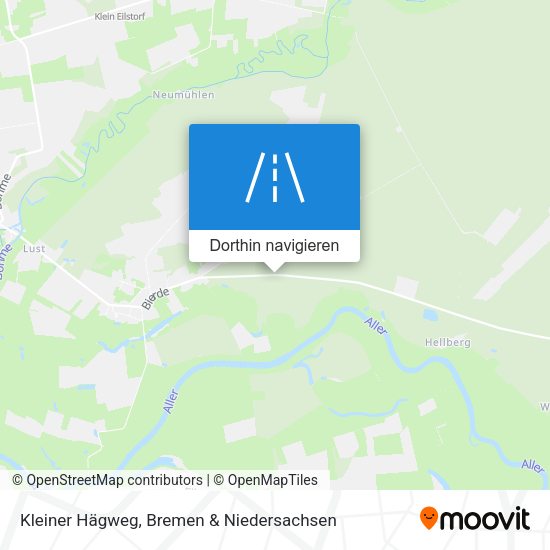 Kleiner Hägweg Karte