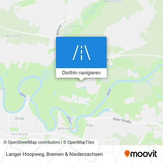 Langer Hoopweg Karte