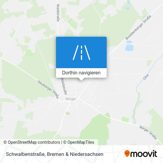 Schwalbenstraße Karte