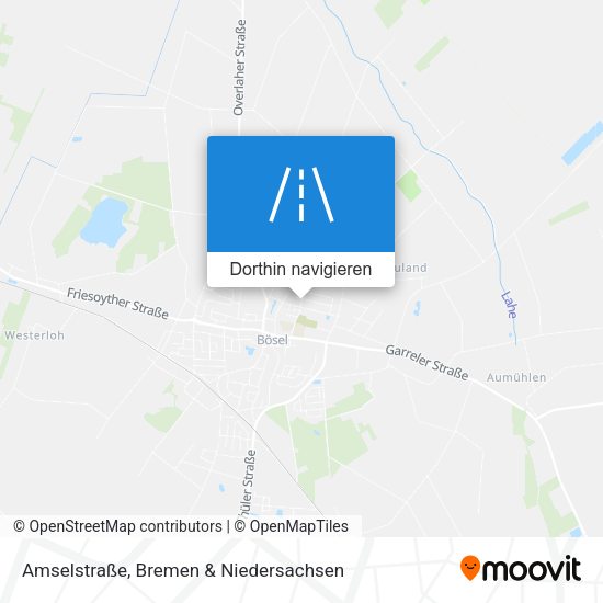 Amselstraße Karte