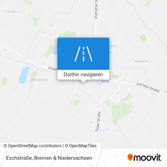 Eschstraße Karte