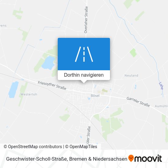 Geschwister-Scholl-Straße Karte