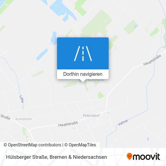 Hülsberger Straße Karte