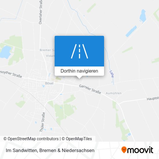Im Sandwitten Karte
