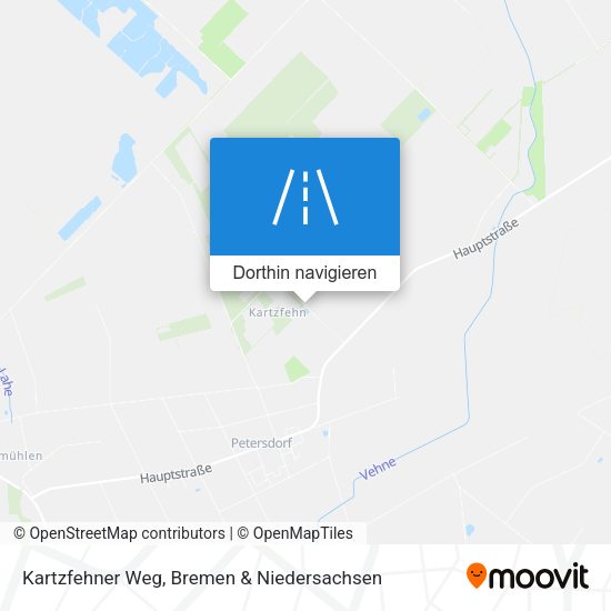Kartzfehner Weg Karte
