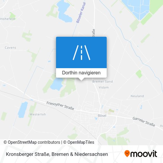 Kronsberger Straße Karte