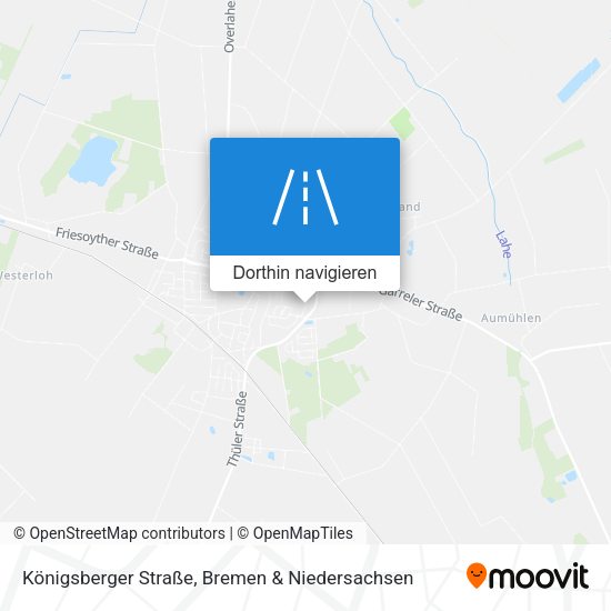 Königsberger Straße Karte