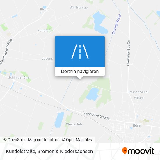 Kündelstraße Karte