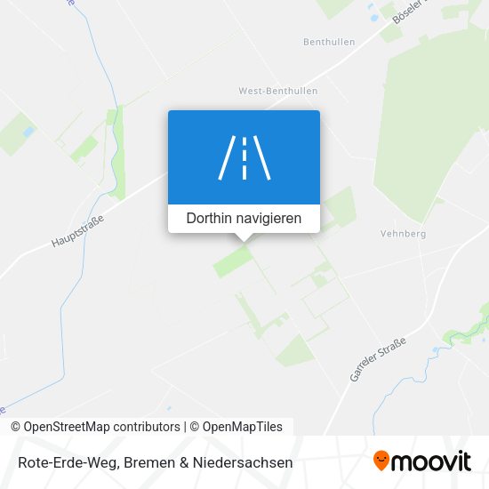 Rote-Erde-Weg Karte