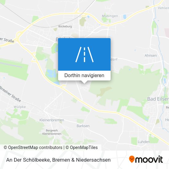 An Der Schölbeeke Karte