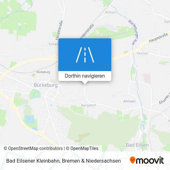 Bad Eilsener Kleinbahn Karte