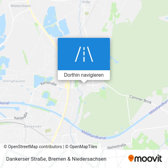 Dankerser Straße Karte