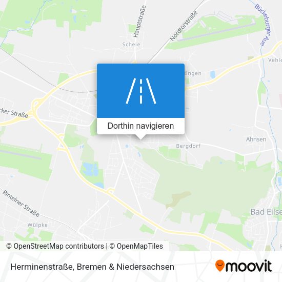 Herminenstraße Karte