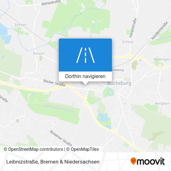 Leibnizstraße Karte