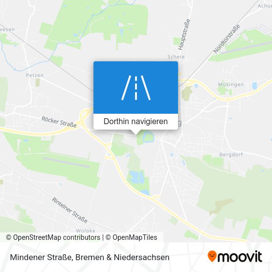 Mindener Straße Karte