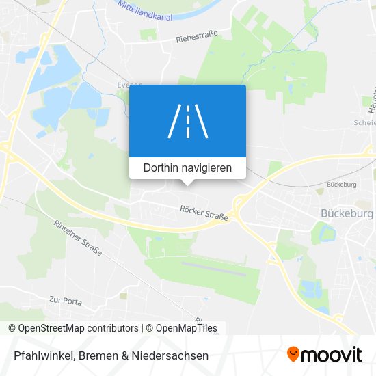 Pfahlwinkel Karte