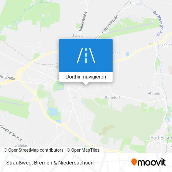 Straußweg Karte