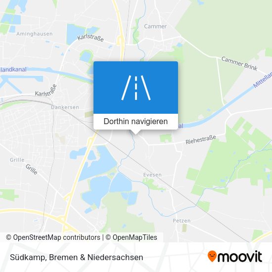 Südkamp Karte