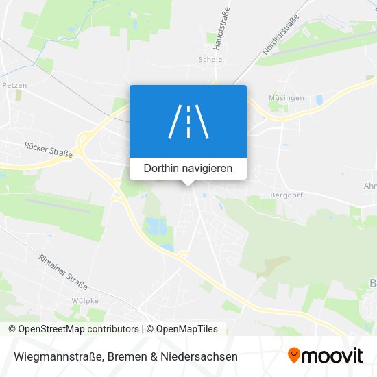 Wiegmannstraße Karte