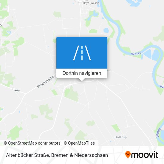 Altenbücker Straße Karte
