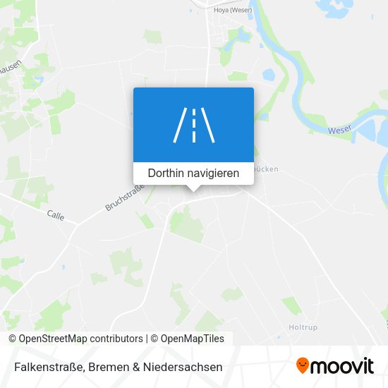 Falkenstraße Karte